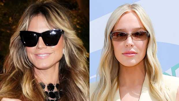 Heidi Klum and Alex Cooper
